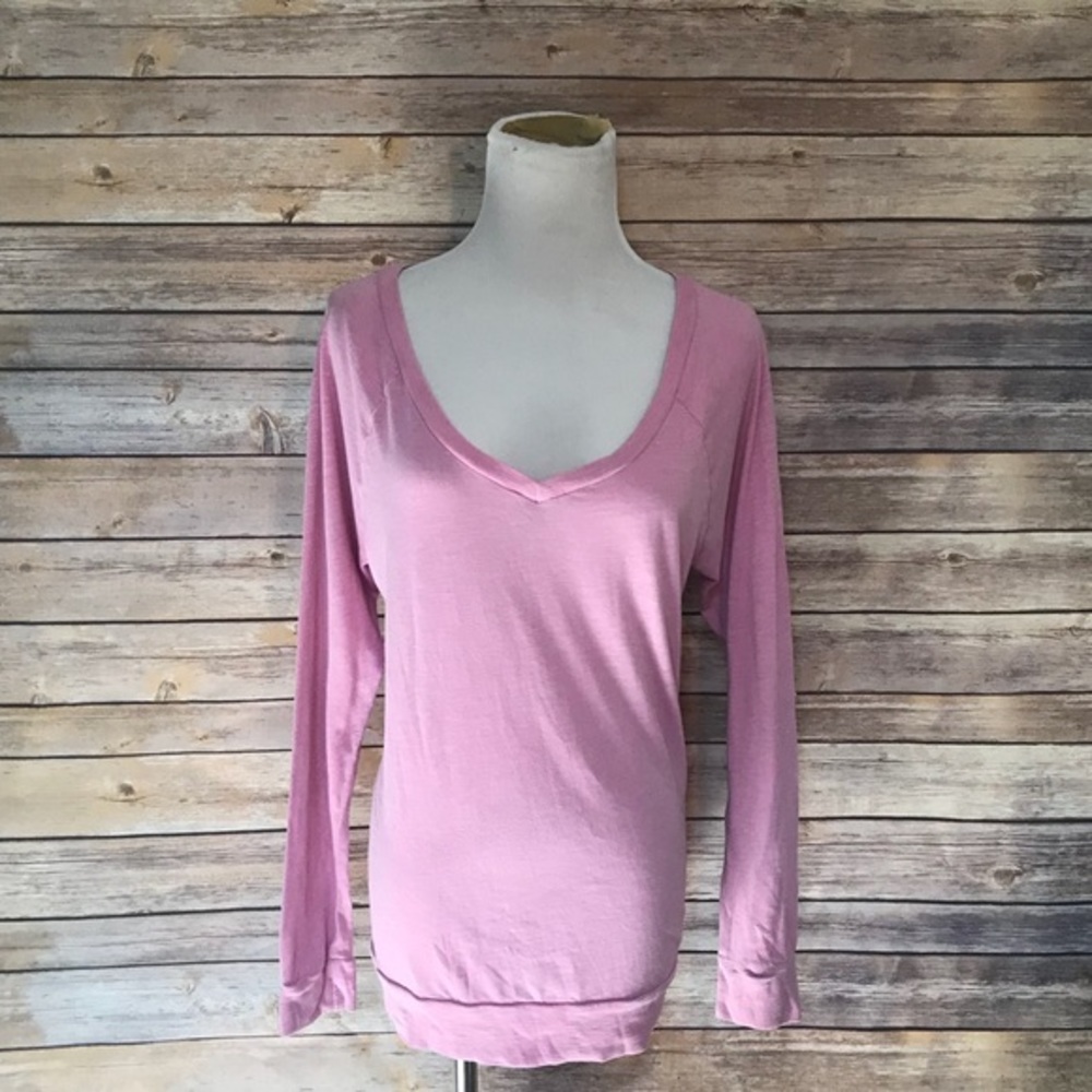 Victoria's Secret PINK Oversized Pink Purple Top